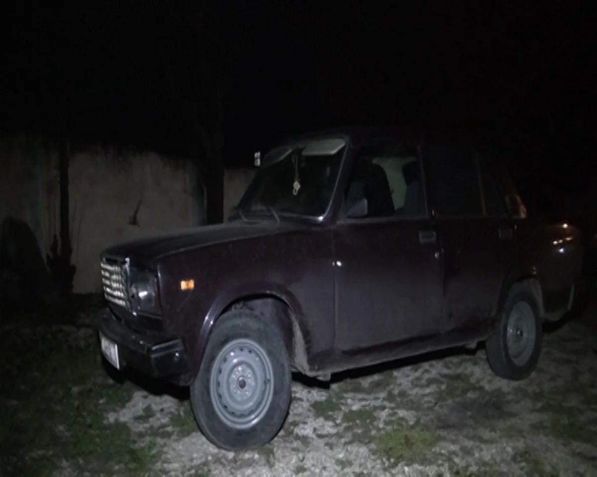 Astarada atasına məxsus avtomobillə avtoxuliqanlıq edən şəxs həbs olundu