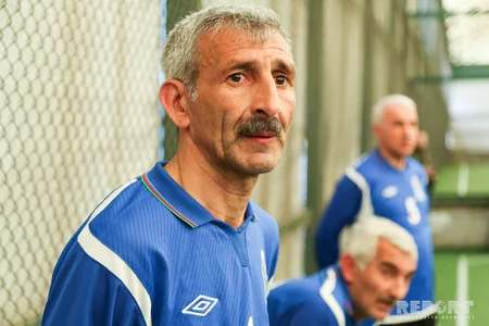 Futbol veteranları və tanınmış idmançılar arasında yoldaşlıq görüşü keçirilib - FOTO