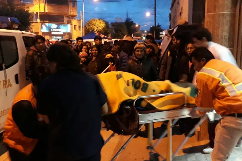 Boliviyanın Oruro şəhərində yenidən partlayış baş verib, yaralılar var