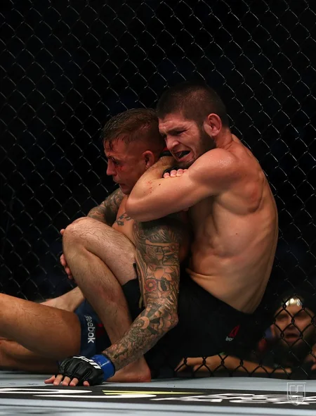 Həbib Nurməhəmmədov Dastin Poryeyə qalib gəlib - VİDEO