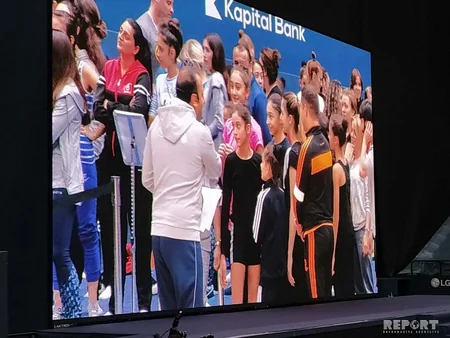 Azərbaycan Gimnastika Federasiyası ilk dəfə valideynlərin də iştirakı ilə Estafet Yarışları keçirib