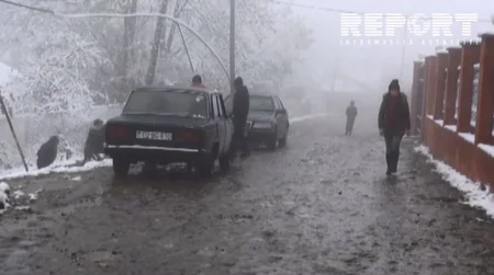 Landslide activated in Gusar, residents evacuated - PHOTO REPORT