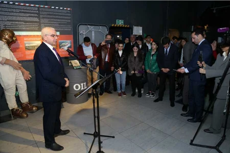 ASCO Xəzərin dibindən tapılmış eksponatları sərgiyə çıxarıb