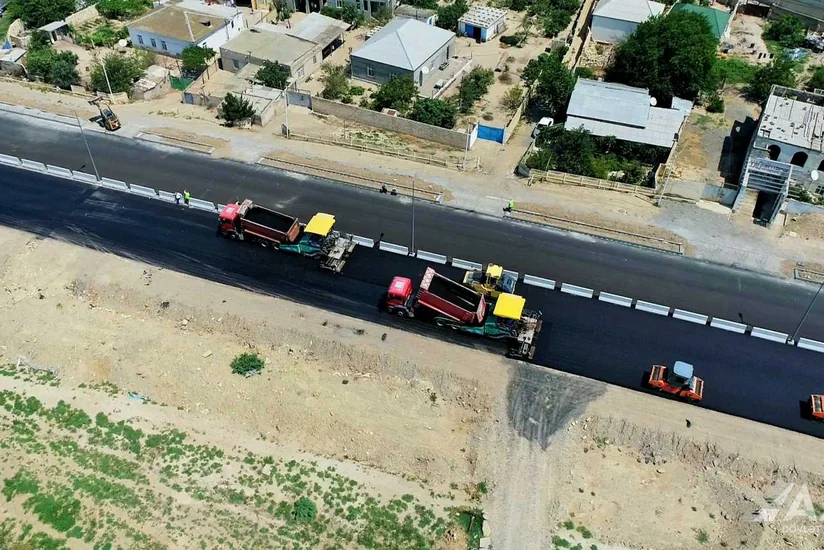 Tağıyev-Sumqayıt avtomobil yolunun genişləndirilməsi yekunlaşır