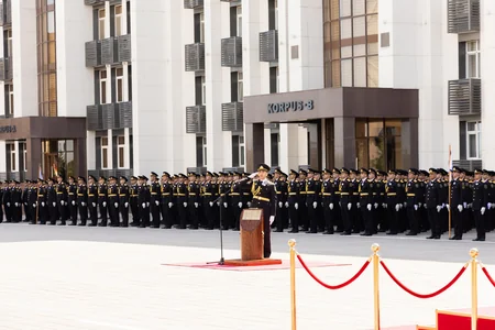 “Polis Günü”nə və tədris ilinin buraxılışına həsr olunmuş mərasim keçirilib