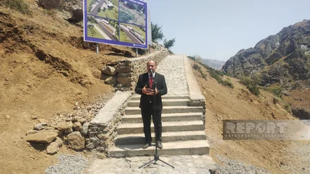 Lerikdə Büzeyir mağaralarında geniş infrastruktur işləri həyata keçirilir