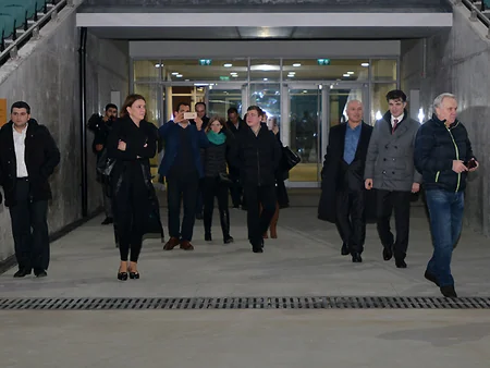 UEFA seminarına qatılan 14 ölkənin nümayəndələri Bakı Olimpiya Stadionunda olub