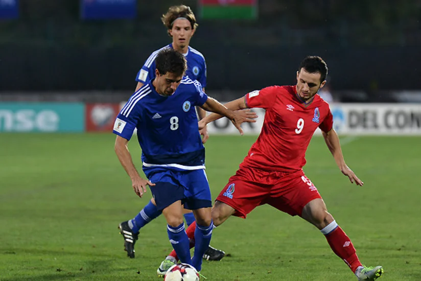Azerbaijani national football team today plays against San Marino