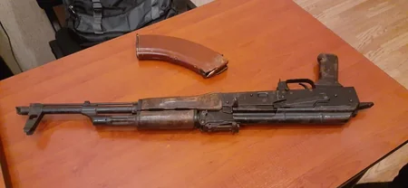 Bakıda “Kalaşnikov” gəzdirməkdə şübhəli bilinən şəxs saxlanılıb
