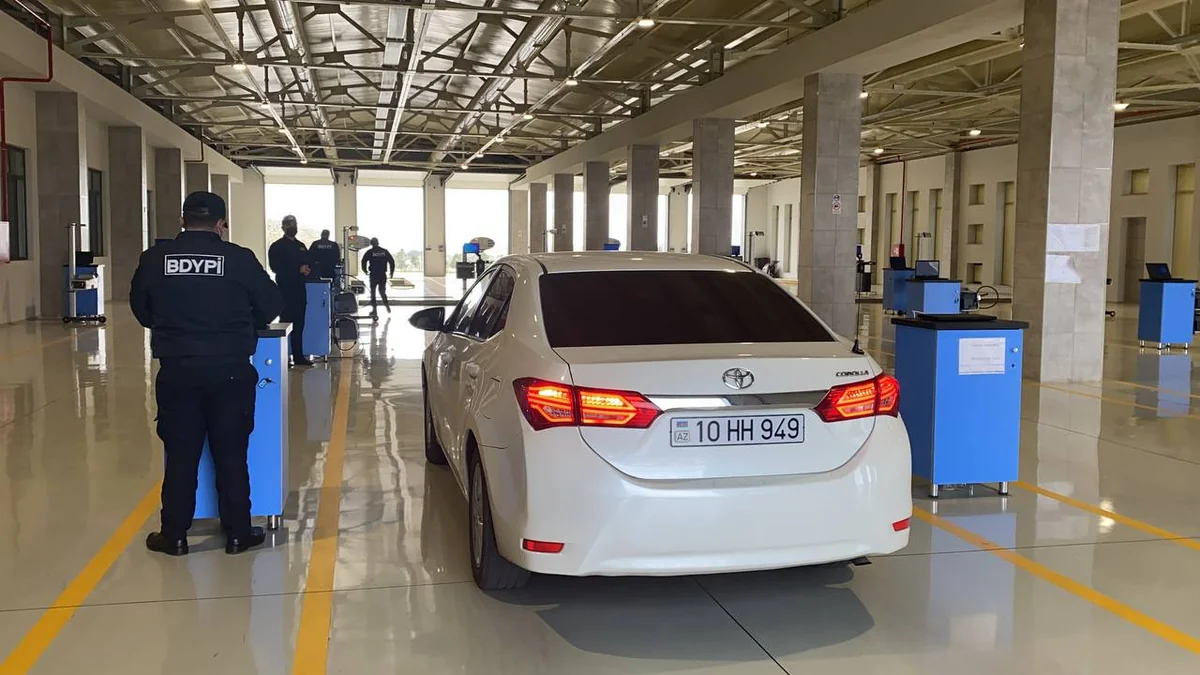 Bakıda texniki baxış məntəqələri yeni avadanlıqlarla təchiz edilib