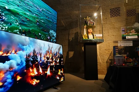 İçərişəhərdə “Qurama Art: EKO İnstalyasiya” sərgisinin açılışı olub