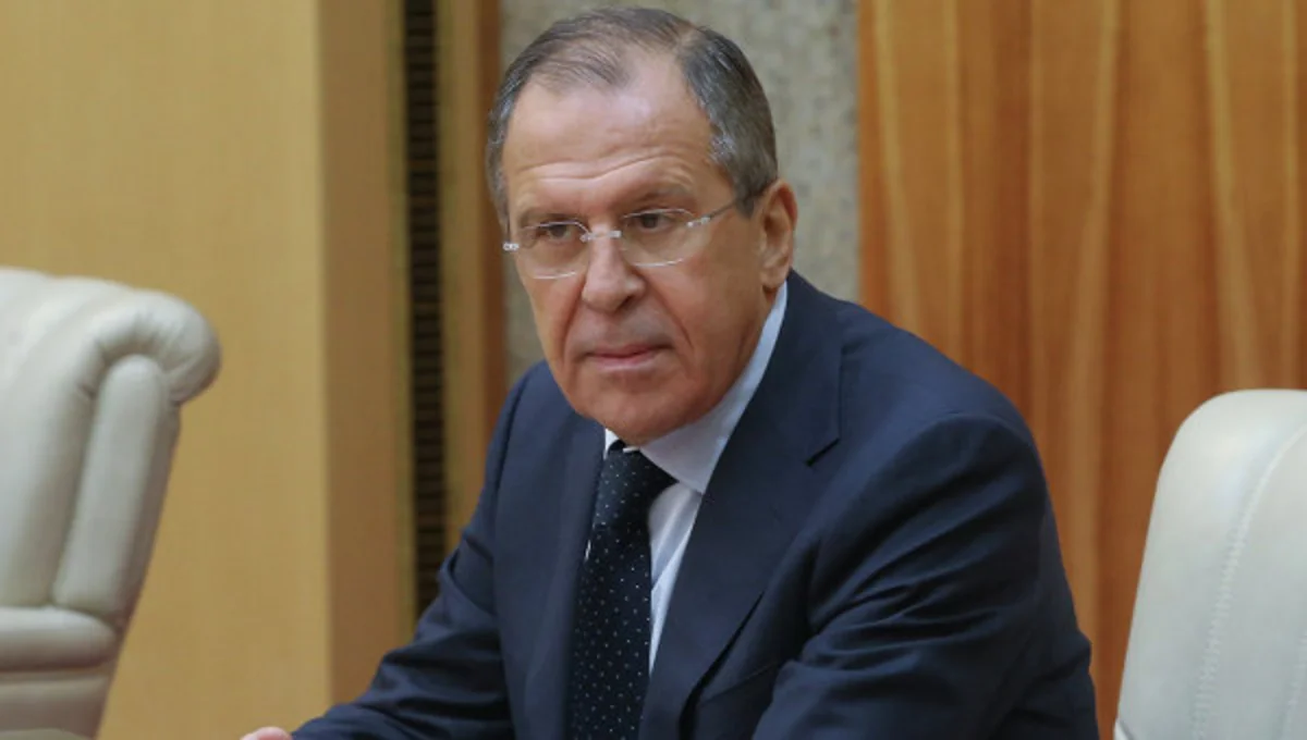 Lavrov chairs the delegation of Russia on march of mourning in Paris