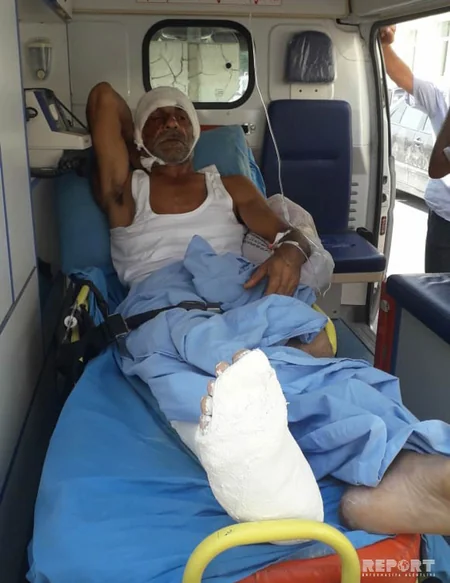 Kürdəmirdə avtomobil piyadanı vuraraq ağır xəsarət yetirib