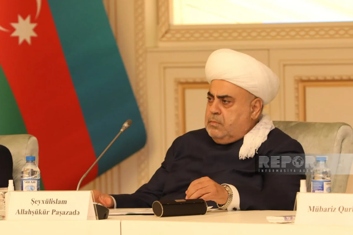 Allahshukur Pashazada: Inter-sectarian harmony in Azerbaijan is global model