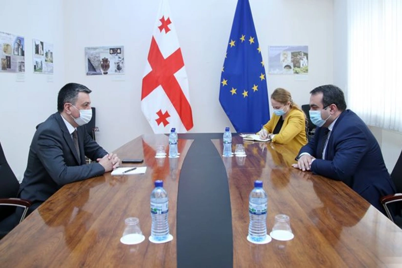 Georgian Deputy FM meets with ambassadors of Azerbaijan and Armenia