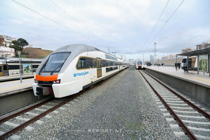 Passenger traffic on Baku-Sumgait trains grows 41%