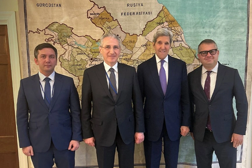 Mukhtar Babayev meets with John Kerry