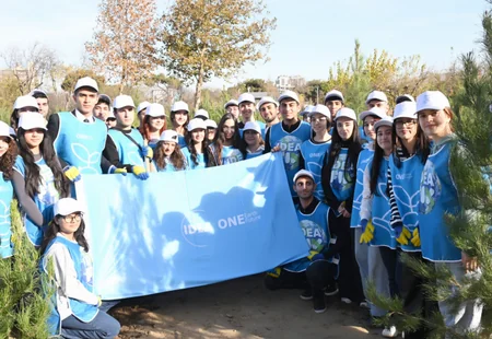 Leyla Aliyeva participates in tree-planting campaign in Baku