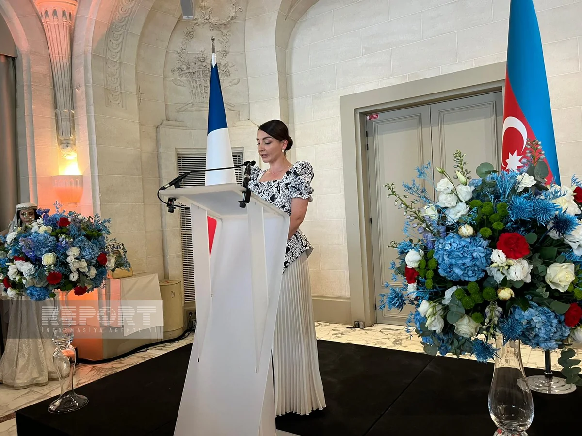 Official reception held in Paris on occasion of Independence Day and Armed Forces Day of Azerbaijan
