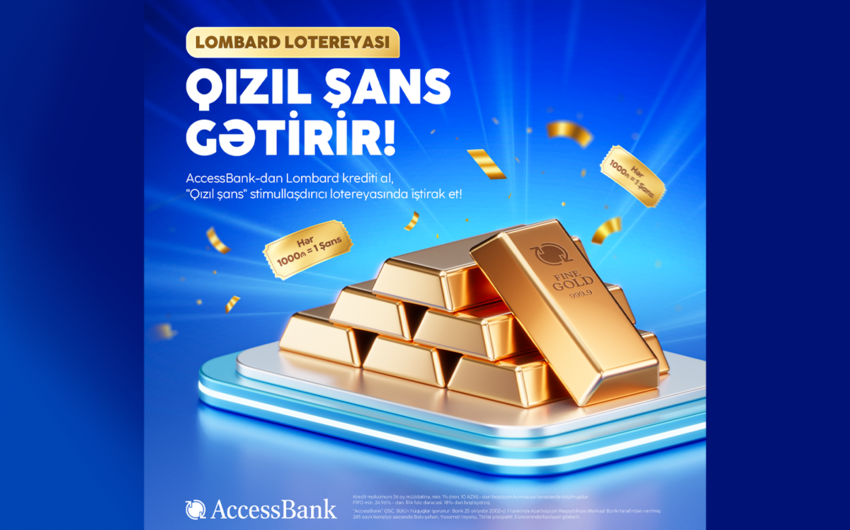 AccessBankdan bir ilk: “Qızıl Şans” lotereya kampaniyasına start verildi!