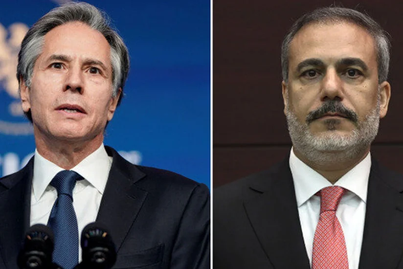Türkiyənin xarici işlər naziri ilə ABŞ Dövlət katibi arasında telefon danışığı olub