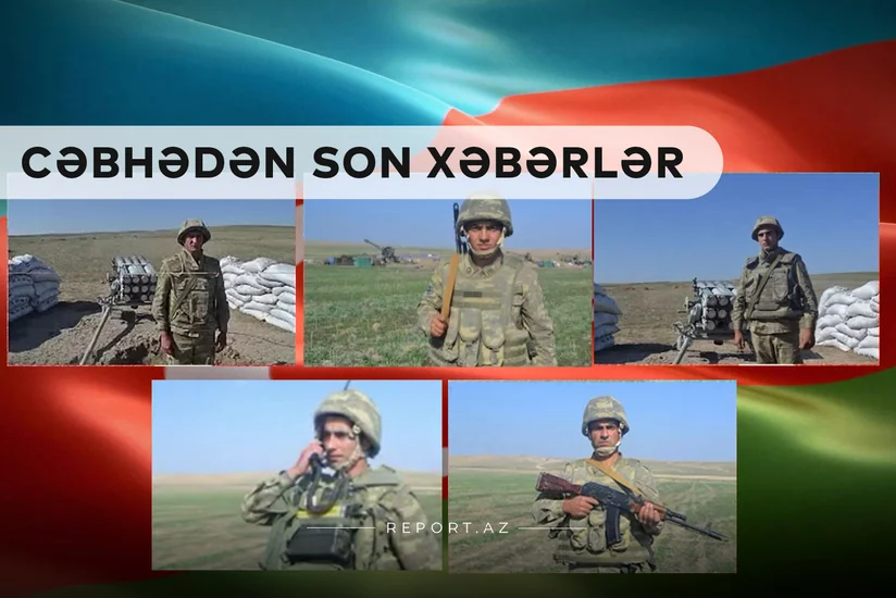 Cəbhədən son xəbərlər: Qələbə sevincini yaşadan əsgərləri sən də tanı!