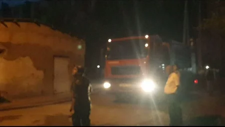 Sumqayıtda mağaza yanır - FOTO
