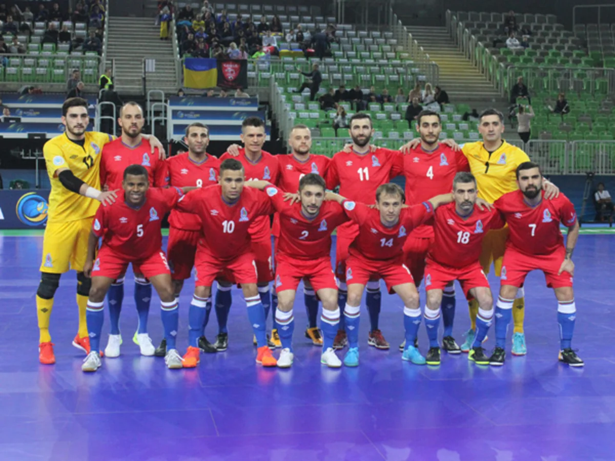 Azərbaycanın futzal millisi Avropa çempionatında 1/4 finala yüksəlib - FOTO