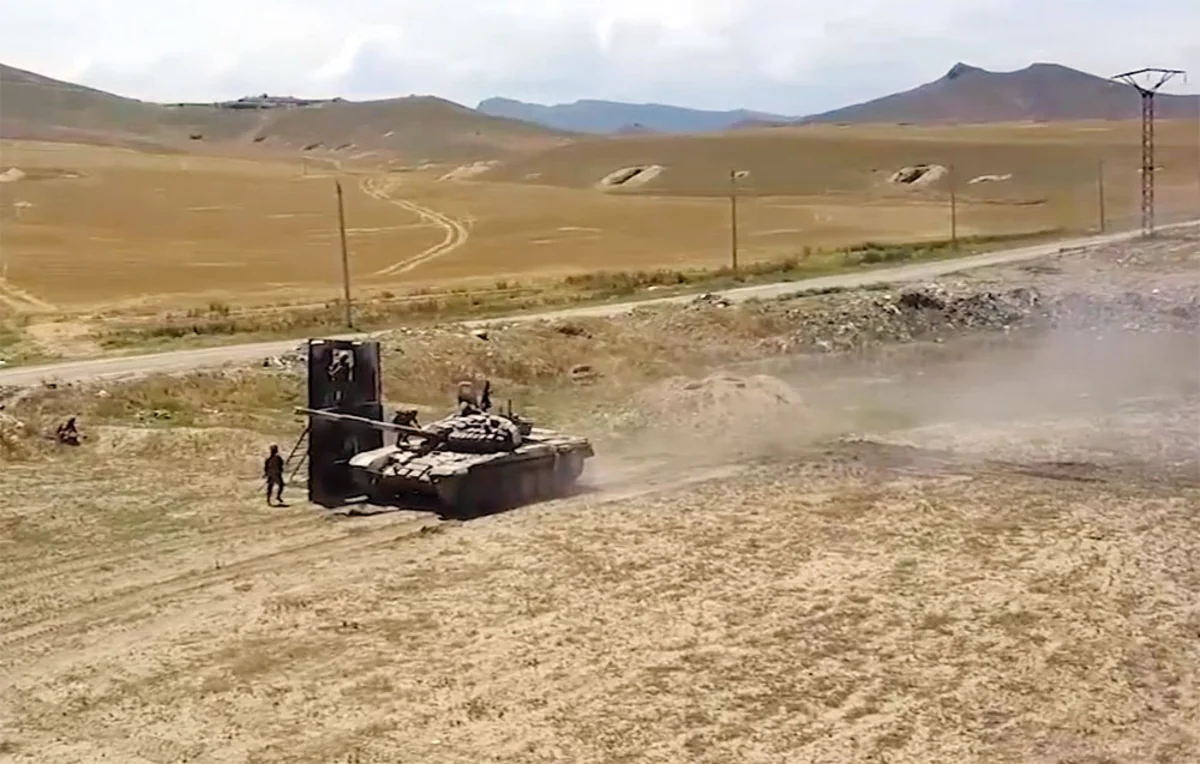 Training-methodical sessions were held in Azerbaijani Army's military unit