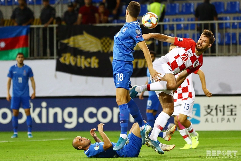 Azərbaycan millisi Xorvatiya yığması ilə heç-heçə edib - VİDEO - FOTOREPORTAJ