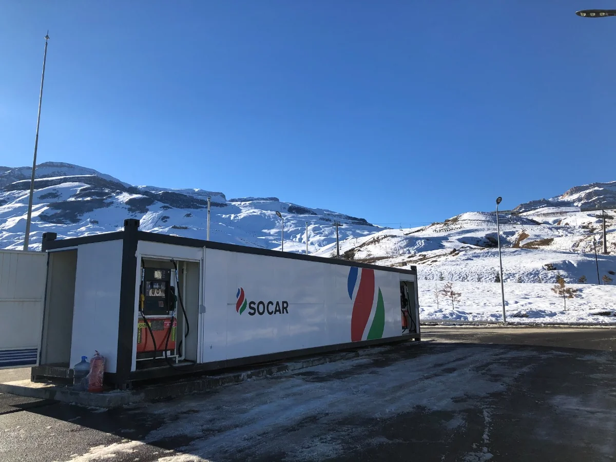 SOCAR Petroleum запустил в Гусаре новый модульный АЗС
