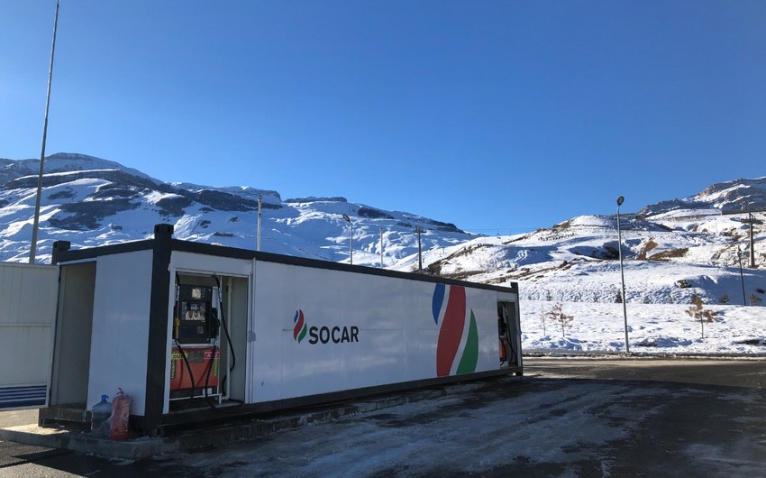 SOCAR Petroleum запустил в Гусаре новый модульный АЗС
