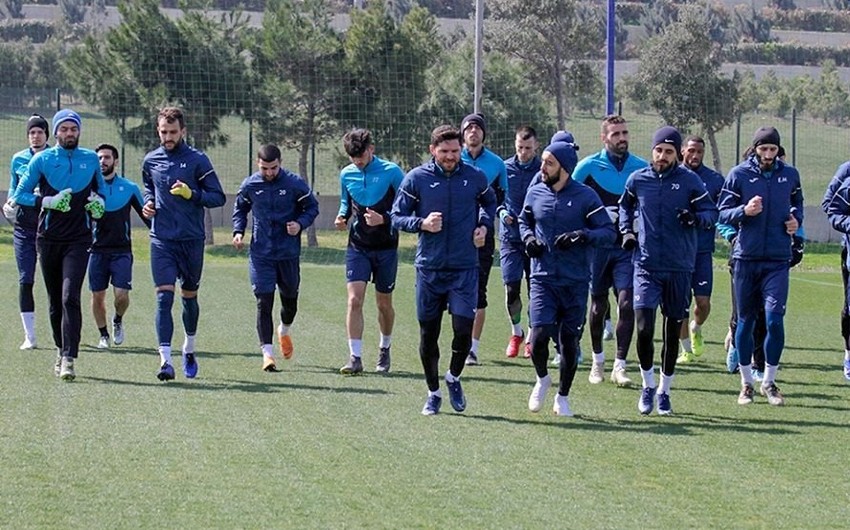 Zirə komandasının məşqə başlayacağı vaxt müəyyənləşdi