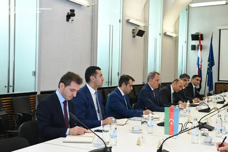 Состоялась встреча глав МИД Азербайджана и Хорватии