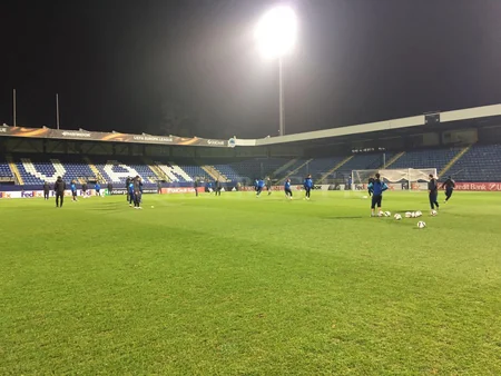 Qarabağ klubu Slovanla matçöncəsi son məşqinə çıxıb