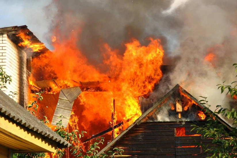 Bakıda bağ evi yanıb, ev sahibi ölüb