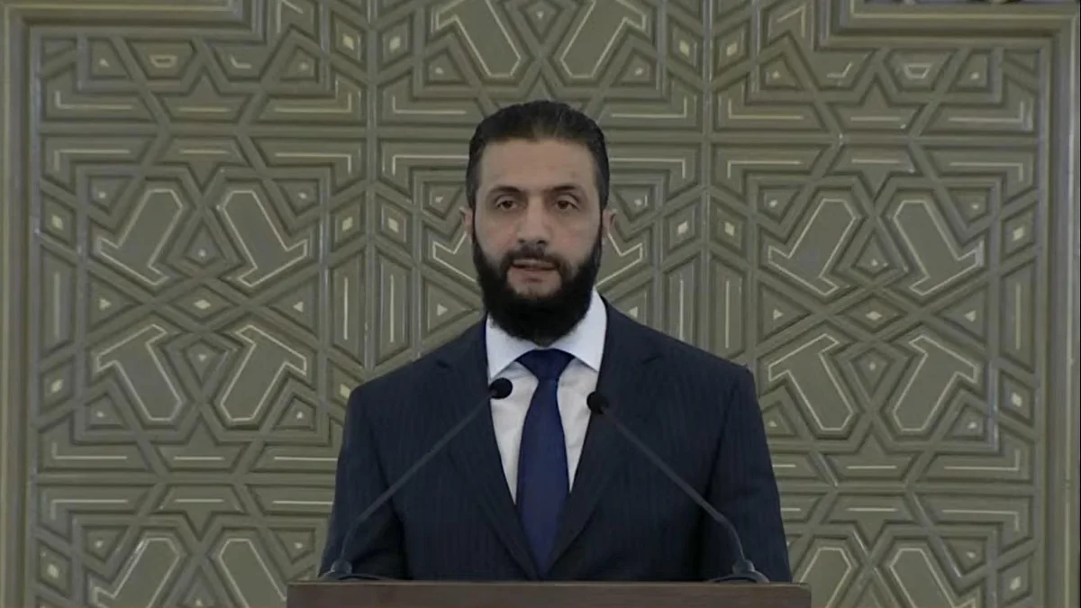 Interim Syrian president announces formation of new government