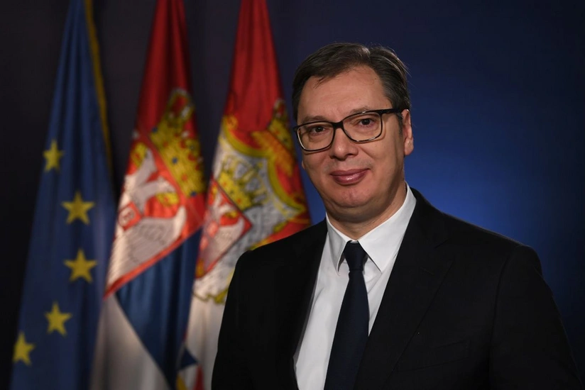 Serbian president arrives in Moscow