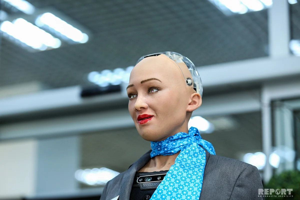 ASAN Service Center hosts presentation of Sofia robot as volunteer - PHOTOREPORT