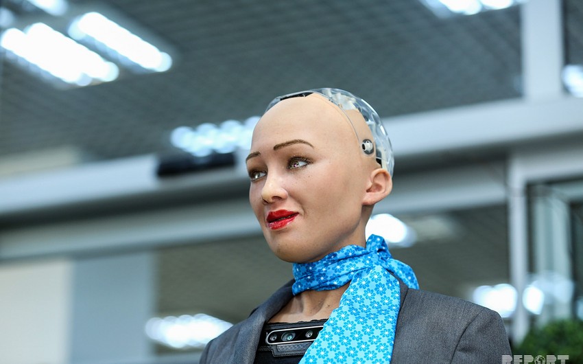 ASAN Service Center hosts presentation of Sofia robot as volunteer - PHOTOREPORT