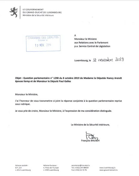 Minister for Internal Security of Luxembourg comments on Armenian provocation at Dudelange-Qarabag match
