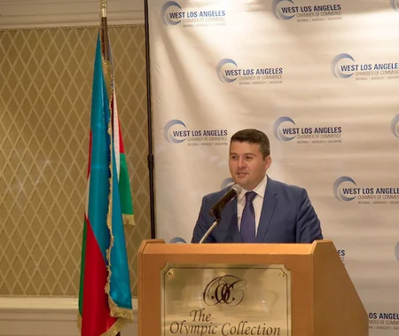 Azerbaijan's Consul General addresses West Los Angeles Chamber of Commerce