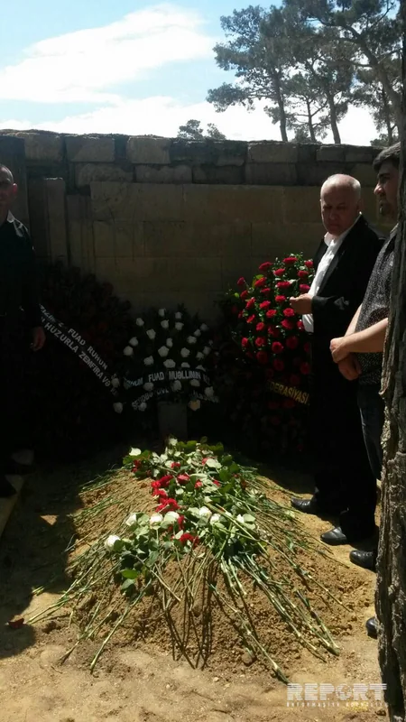 AFFA-nın ilk prezidenti Fuad Musayev dəfn olunub - YENİLƏNİB - FOTO