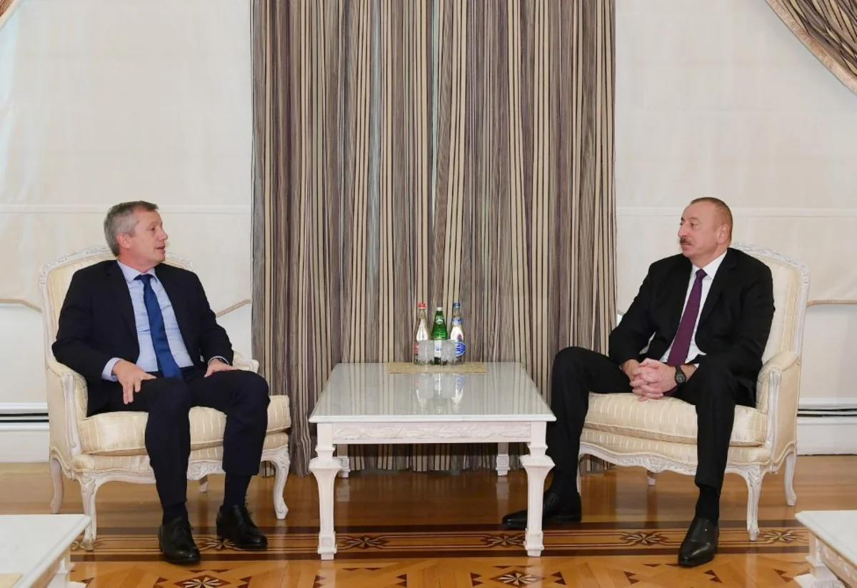 President Ilham Aliyev receives President of Argentine Chamber of Deputies