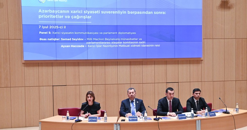 Diplomatların IX müşavirəsində parlamentlərarası əməkdaşlıq müzakirə olunub