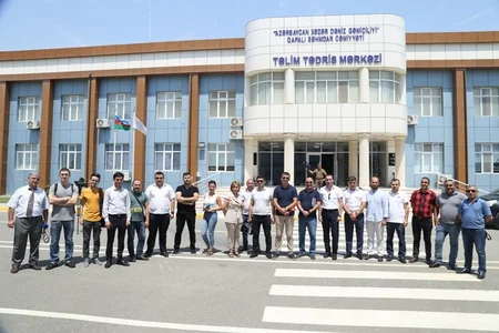 Azərbaycan Dövlət Dəniz Akademiyasının Təlim-Tədris Mərkəzinə media-tur təşkil olunub