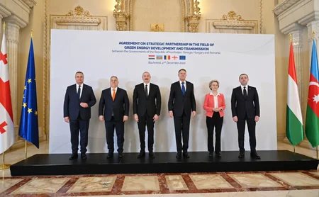 Bucharest holding plenary meeting on signing of Agreement on strategic partnership on green energy 