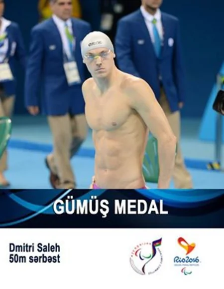 Azərbaycan üzgüçüsü Paralimpiya Oyunlarında gümüş medal qazanıb