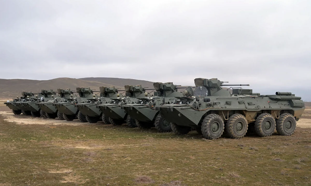 A part of military equipment delivered from Russia accepted into armament - VIDEO