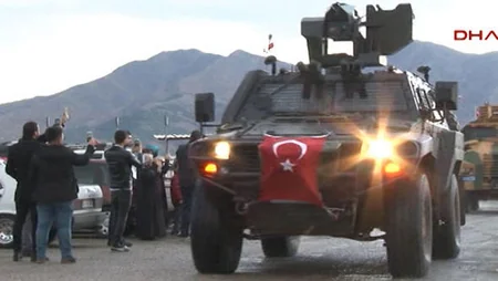 Türkiyənin xüsusi təyinatlı qüvvələri Afrinə girib